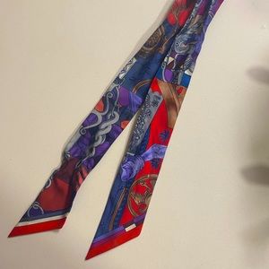 Hermès Twilly Red & Blue